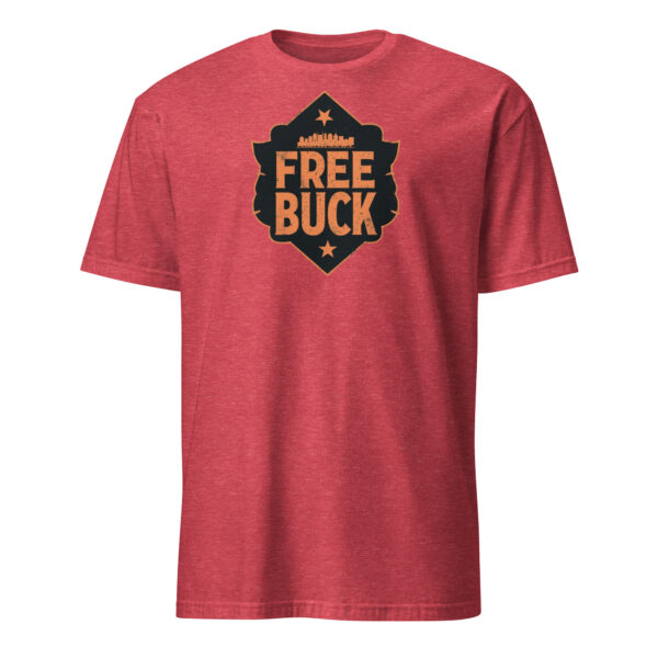 Free Buck Shield Short-Sleeve Unisex T-Shirt - Image 4