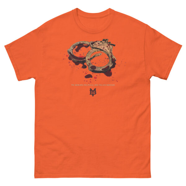 We Demand...Hand Cuffs T-shirt - Image 4