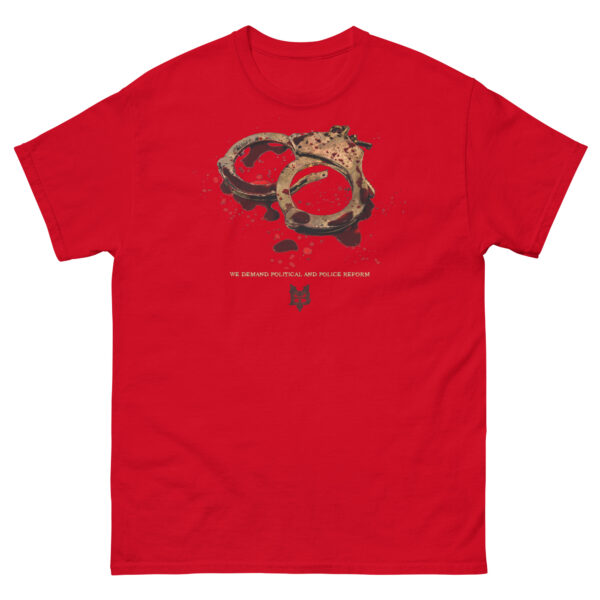 We Demand...Hand Cuffs T-shirt - Image 2