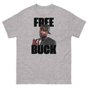 Free Buck T-Shirt (White or Grey)