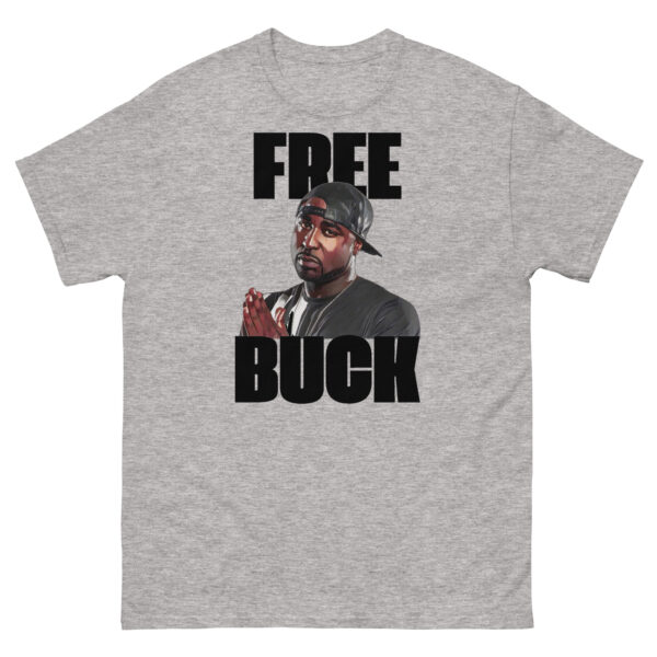 Free Buck T-Shirt (White or Grey)