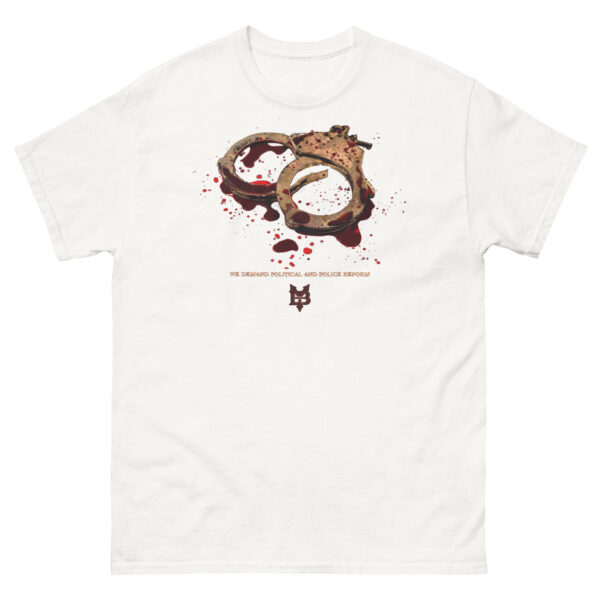 We Demand...Hand Cuffs T-shirt - Image 8