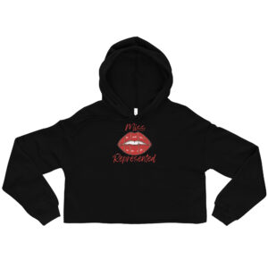 Miss Represented Crop Hoodie
